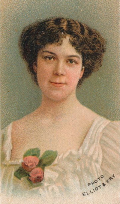 克拉拉·巴特（Clara Butt），1872-1936年，英语演奏，1911年 作者 不明