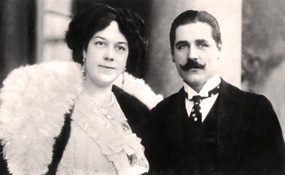 Clara Ellen Butt 1872-1936和Kennerley Rumford 1870-1957，英国歌手，1906年 作者 不明