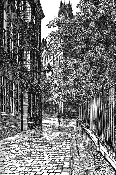 Cliffords Inn，往北看，1903年 作者 不明