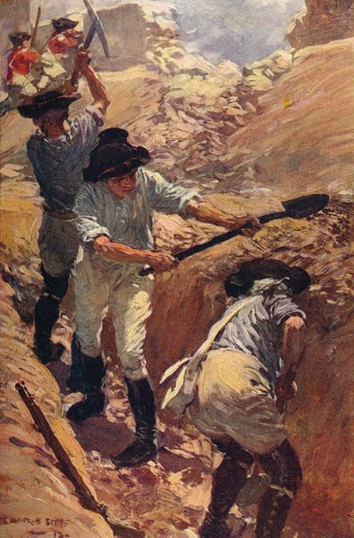 克利夫在阿科特的战ot中生活，1751年c1912年 作者 不明