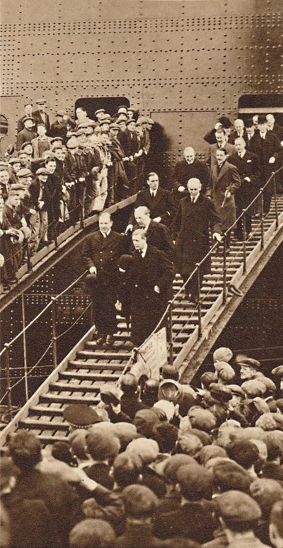 克莱德赛德欢呼，1937年 作者 不明