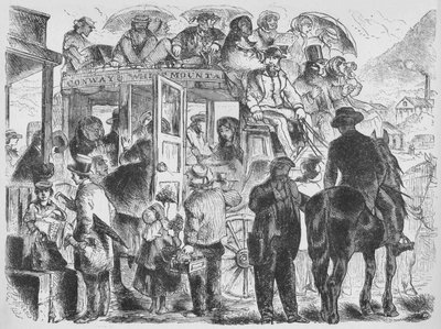 渡假胜地和饭店的客车，c1859，1938年 作者 不明