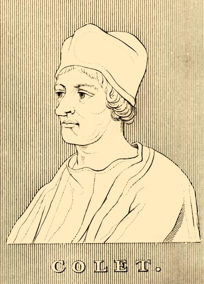 Colet，1467-1519，1830年。 作者 不明