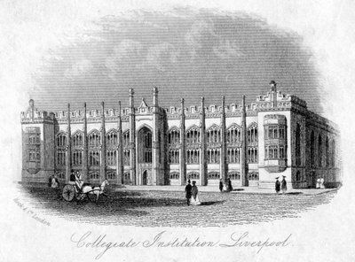 利物浦大学学院，c1870s 作者 不明