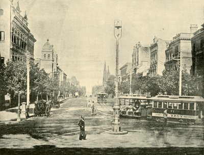墨尔本柯林斯街（Collins Street），建于1901年，库房建筑。 作者 不明