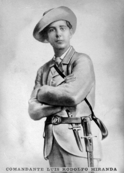 古巴解放军司令Luis Rodolfo Miranda指挥官，c1910 作者 不明