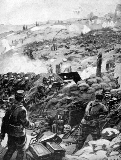 1915年在阿奇巴巴达达尼尔海峡作战 作者 不明