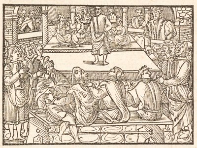 1552年让·德·罗尼（Jean de Roigny）的特伦斯喜剧片。 作者 不明