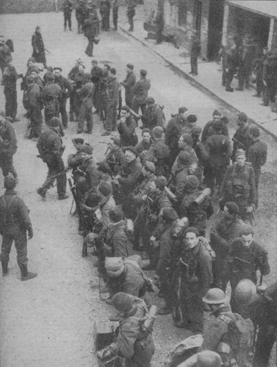 突击队突袭者在1942年在布洛涅刺穿了海峡防御工事 作者 不明