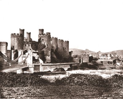 北威尔士康威城堡（Conway Castle），1894年。 作者 不明