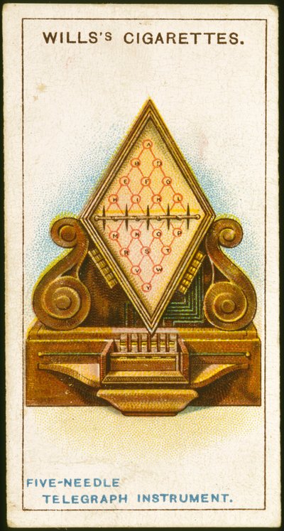 Cook and Wheatstones五针电报，1837年至1915年 作者 不明