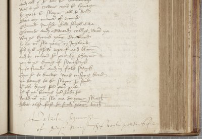 Copy of the Chronicle Andrew of Wyntoun, Fol 224 recto, detail, c.1550 (ink on paper) 作者 不明