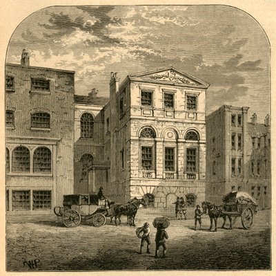 1897年的Cordwainers Hall。 作者 不明