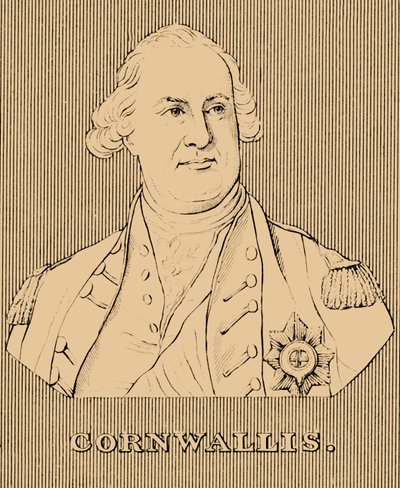 康沃尔利斯（Cornwallis），1738-1805年，1830年。 作者 不明