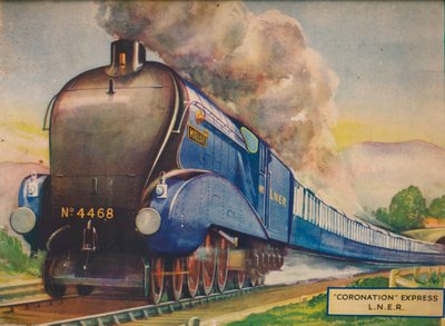 加冕加油站LNER，1940年 作者 Unbekannt