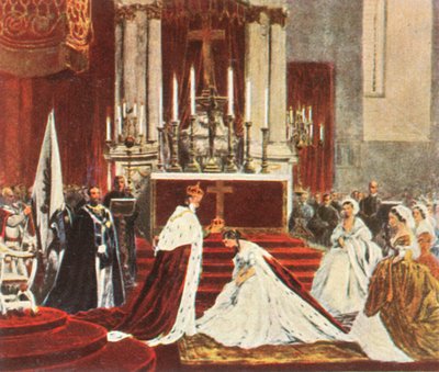 1861年10月18日，威廉一世在柯尼斯堡（Königsberg）加冕。 作者 不明
