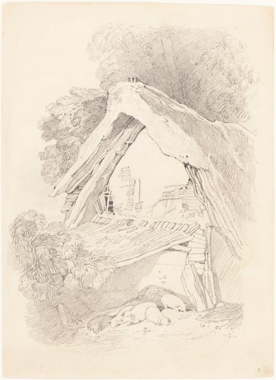 迪斯的小屋。 作者 不明