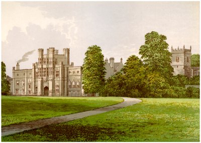 沃里克郡的Coughton Court，Baronet Throckmorton的住所，c1880 作者 不明