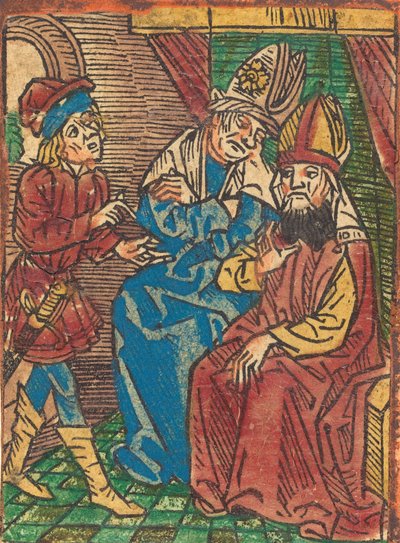 大祭司会议，约1490年。 作者 不明