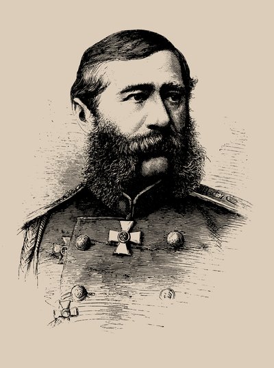 米哈伊尔·塔里洛维奇伯爵（Los-Melikov 1825-1888），1880年。 作者 不明