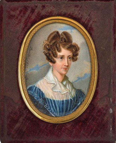 Emilie Troubetzkoy伯爵夫人，née Princess zu Sayn Wittgenstein 1801-1869，1828。 作者 不明