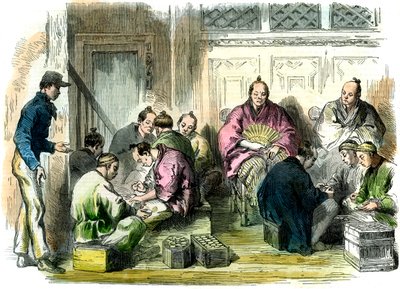 算出1863年日本理查森先生被谋杀的赔偿金 作者 不明