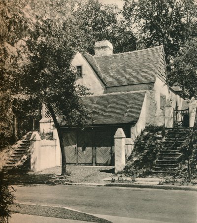 Forest Hills Edwin C. Duble先生的乡间别墅。建筑师，弗兰克·福斯特（Frank Forster），c1928 作者 不明
