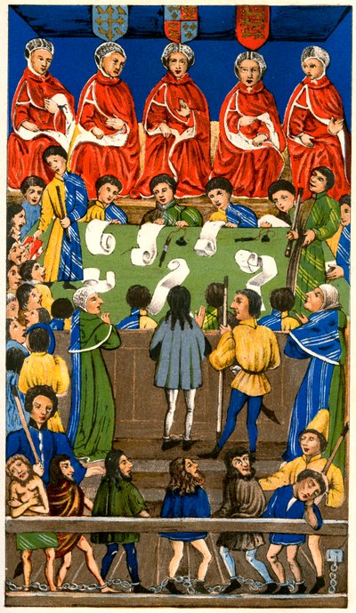国王长凳法院，1893年 作者 不明