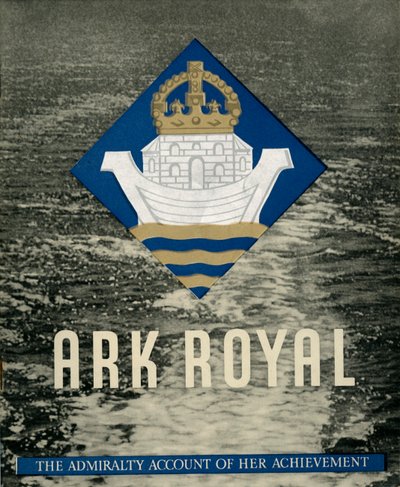 有关HMS Ark Royal的小册子的封面，1942年。 作者 不明