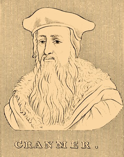 克兰默（Cranmer），1489年至1556年，1830年。 作者 不明