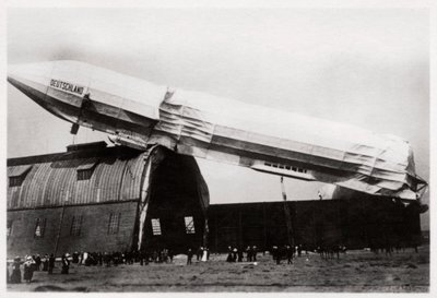 坠毁的齐柏林飞艇LZ 8 Deutschland II，杜塞尔多夫，德国，1931年，1933年 作者 不明