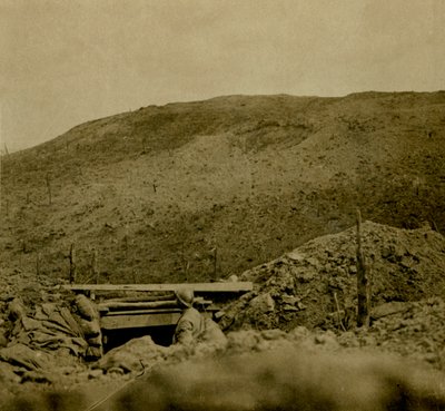法国北部LesÉparges的山顶，c1914-c1918。 作者 不明