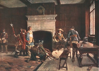 克伦威尔（Cromwell），伦敦霍尔本，蓝野猪，1640年，c1883，c1902。 作者 Unbekannt