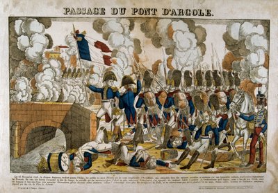 19世纪1796年11月15日穿越阿科拉桥 作者 不明