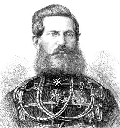 普鲁士王储弗雷德里克·威廉（Frederick William），1870年。 作者 不明