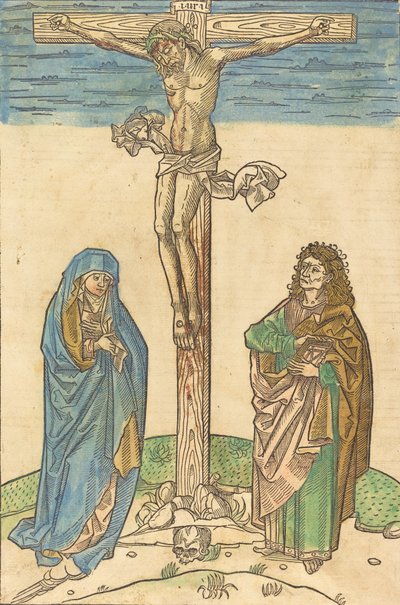 耶稣受难，1483年。 作者 不明