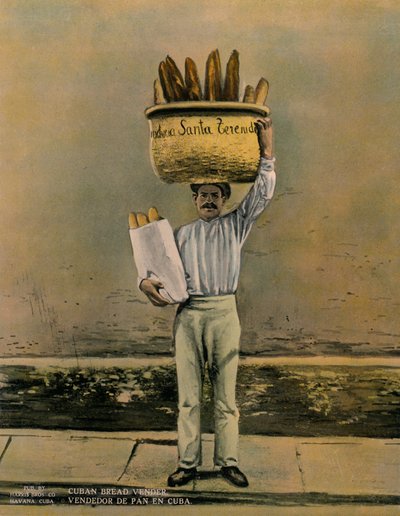 古巴面包供应商，c1920 作者 不明