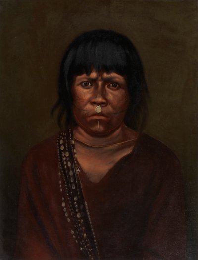 印第安人的棺材，约1890-1892年。 作者 不明