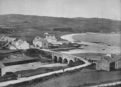 Cushendun-河，丘陵和Cushendun湾，1895年 作者 不明