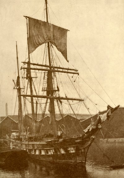 卡蒂·萨克（Cutty Sark），著名的中国旧帆船，打破了七十年代和八十年代的所有速度记录 作者 不明