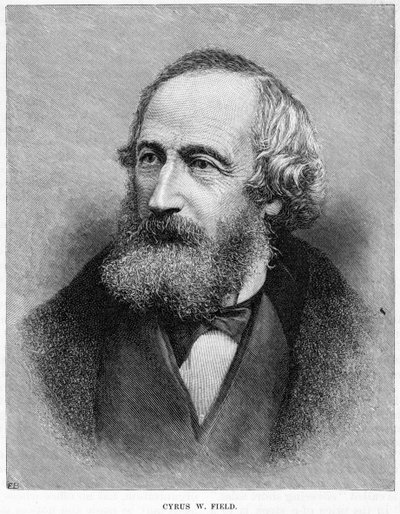 Cyrus W Field，美国金融家，十九世纪 作者 不明