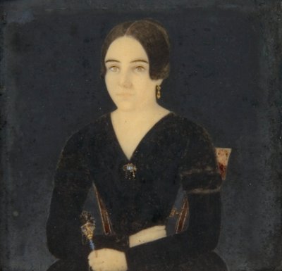 大。Barbara Vizcarrondo de Elzaburu，19世纪。 作者 不明