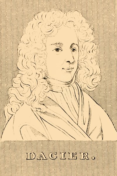 达契尔（1651-1722），1830年。 作者 不明