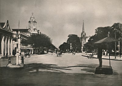 仰光Dalhousie街，1900年。 作者 不明