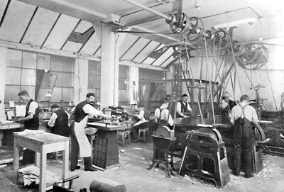 Dalziel铸造有限公司。 -伯爵街房产。整理机和杂物整理厂，1909年。 作者 不明
