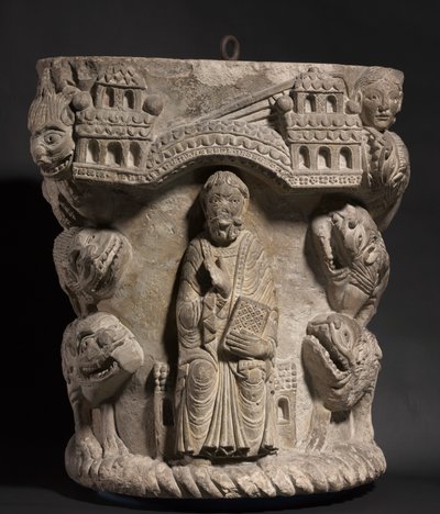 丹尼尔在狮子窝，c。 1125-1150。 作者 不明