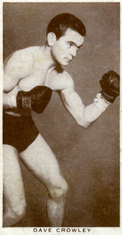 戴夫·克劳利（Dave Crowley），英国拳击手，1938年 作者 不明