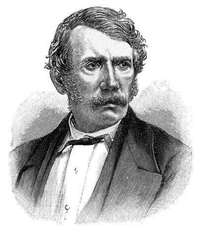 大卫·利文斯通（David Livingstone），19世纪苏格兰传教士和探险家，1900年 作者 不明