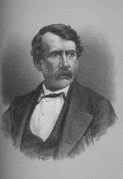 大卫·利文斯通（David Livingstone），苏格兰传教士和非洲探险家，1860年代1883年 作者 不明