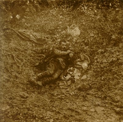 死的德国士兵，法国北部凡尔登，c1914-c1918 作者 不明